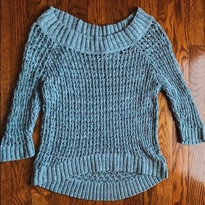 Mudd brand, light blue, layering sweater.